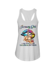 January Girl Ladies Flowy Tank tile