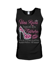 february girl Unisex Tank thumbnail