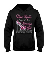 february girl Hooded Sweatshirt front