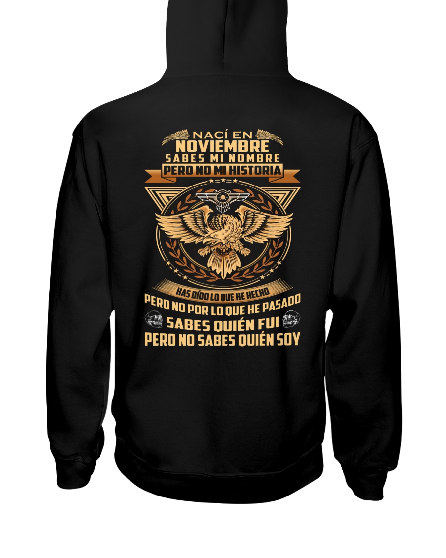 November Man Hooded Sweatshirt