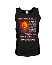 December Man Unisex Tank thumbnail