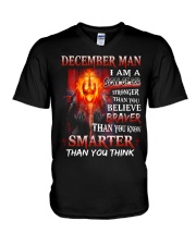 December Man V-Neck T-Shirt thumbnail