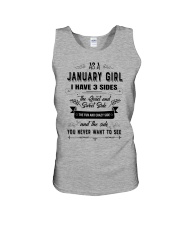 January Girl Unisex Tank tile