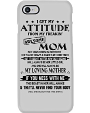 October Mom Phone Case tile