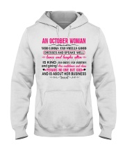 October Girl Hooded Sweatshirt front