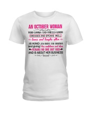 October Girl Ladies T-Shirt thumbnail