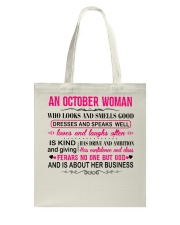 October Girl Tote Bag thumbnail