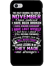 November Grandma Phone Case tile