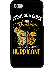 February Girl Phone Case tile