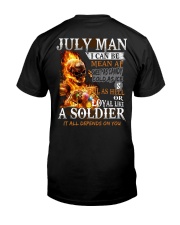 July Man Classic T-Shirt back