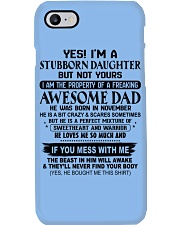 November Dad Phone Case tile