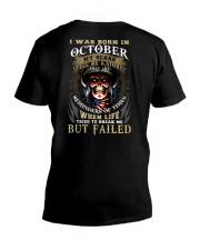 October Man V-Neck T-Shirt thumbnail
