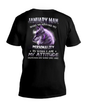 January Man V-Neck T-Shirt thumbnail