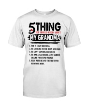5 thing my grandma Premium Fit Mens Tee tile