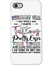 February Girl Phone Case thumbnail