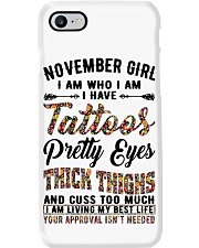 November Girl Phone Case thumbnail