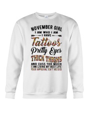 November Girl Crewneck Sweatshirt thumbnail