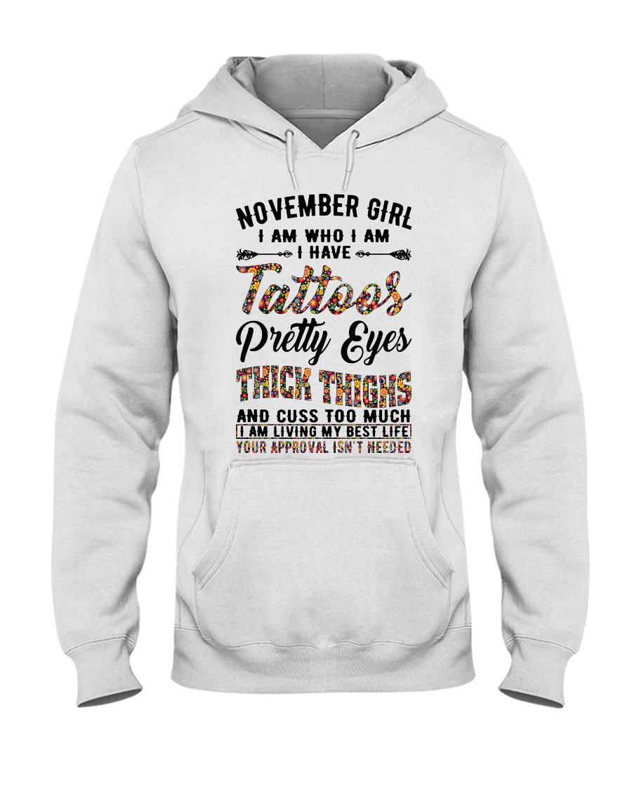 November Girl Hooded Sweatshirt