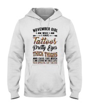 November Girl Hooded Sweatshirt front