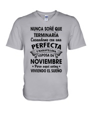 November Man V-Neck T-Shirt thumbnail