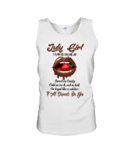 July Girl Unisex Tank thumbnail