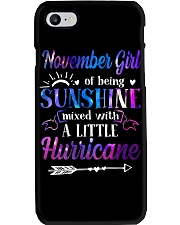 November Girl Phone Case tile