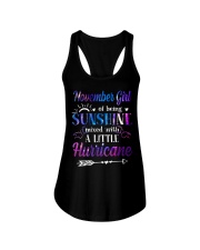 November Girl Ladies Flowy Tank tile