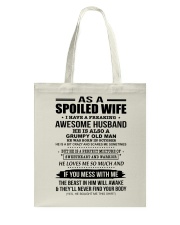 October Girl Tote Bag tile