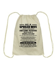October Girl Drawstring Bag tile