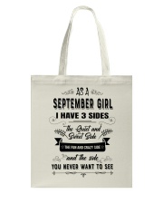 September Girl Tote Bag tile