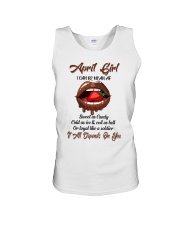April Girl Unisex Tank thumbnail