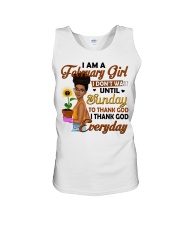 February Girl Unisex Tank thumbnail