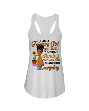 February Girl Ladies Flowy Tank thumbnail