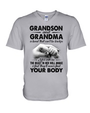 Your body V-Neck T-Shirt thumbnail
