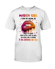 March Girl Classic T-Shirt front