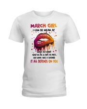 March Girl Ladies T-Shirt thumbnail