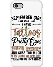 September Girl Phone Case thumbnail