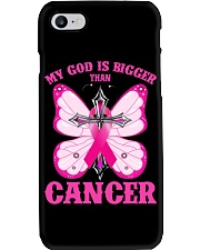 My god is bigger than cancer T-shirt Phone Case thumbnail