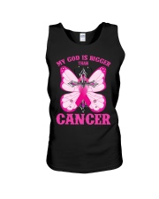 My god is bigger than cancer T-shirt Unisex Tank thumbnail