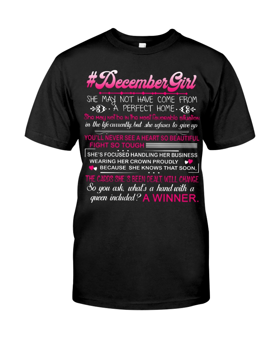 December Girl Classic T-Shirt