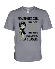 November Girl - Special Edition V-Neck T-Shirt thumbnail