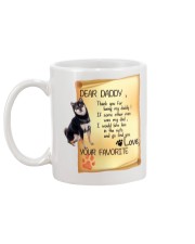 Tan shiba inu love my daddy Mug back