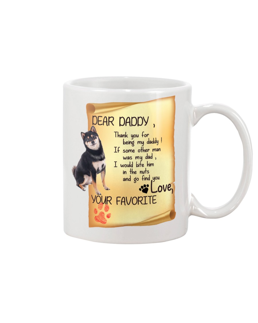 Tan shiba inu love my daddy Mug