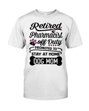Retired Pharmacist - Stay at Home Dog Mom Premium Fit Mens Tee thumbnail