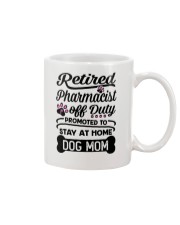 Retired Pharmacist - Stay at Home Dog Mom Mug thumbnail