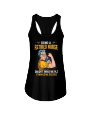 Retired Nurse - Make me Blessed Ladies Flowy Tank thumbnail