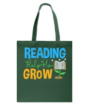 Librarian - Reading Help Us Grow Tote Bag thumbnail