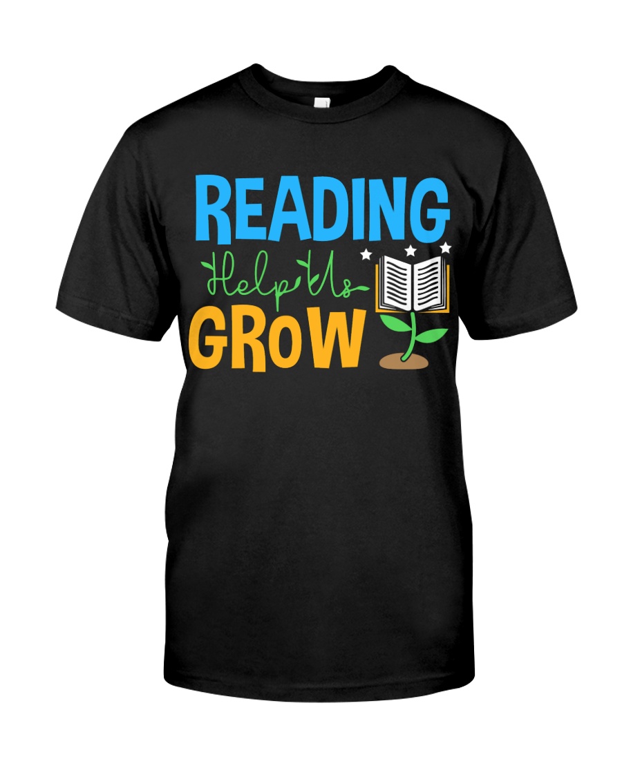 Librarian - Reading Help Us Grow Classic T-Shirt