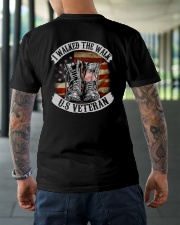 US Veteran - Walked The Walk - Veteran Day Classic T-Shirt lifestyle-mens-crewneck-back-3