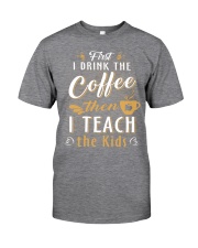 Teacher - Coffee Classic T-Shirt thumbnail